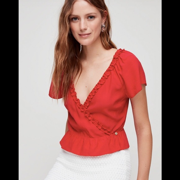 Aritzia Wilfred Aurelia Top - Picture 1 of 2
